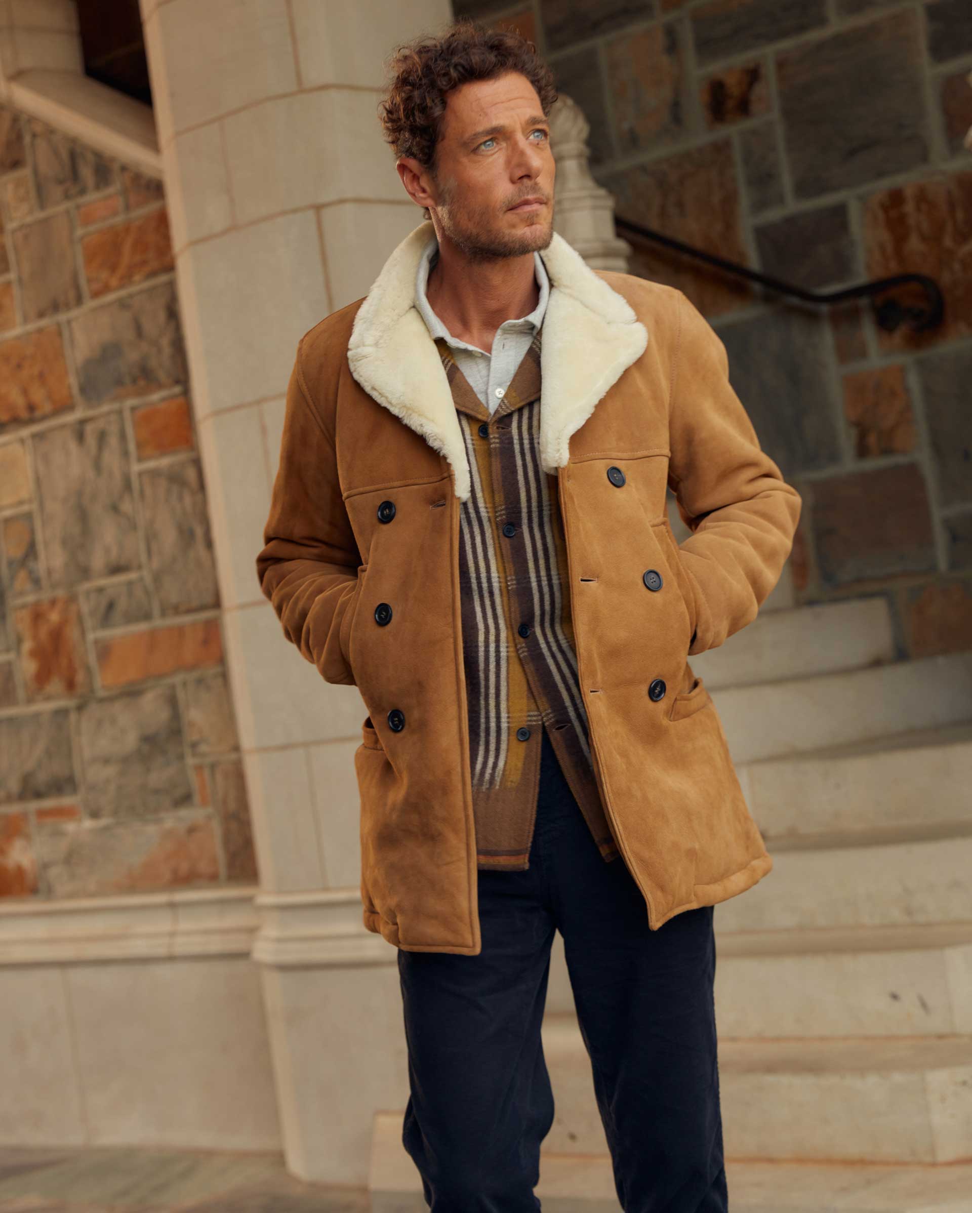 Bond peacoat on sale