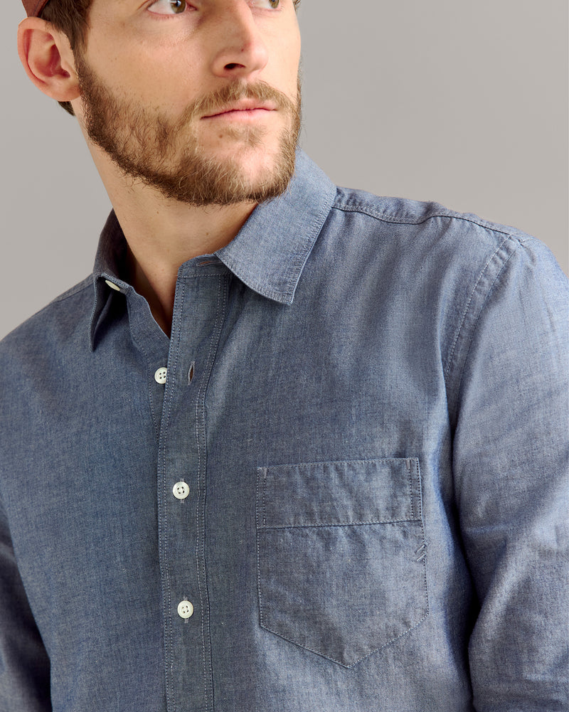 Chambray Popover Shirt