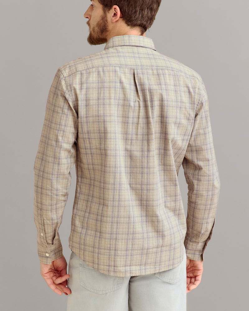 Melange Plaid Scout Shirt