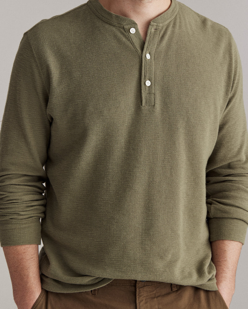 Slub Tuck Henley