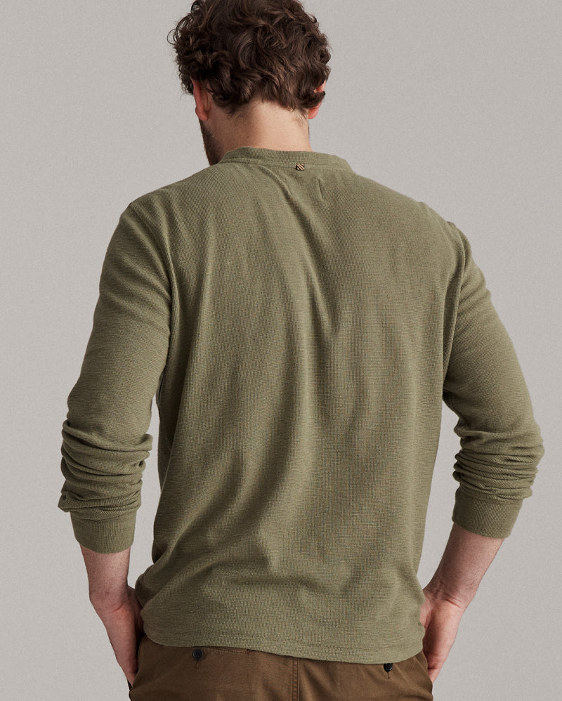 Slub Tuck Henley