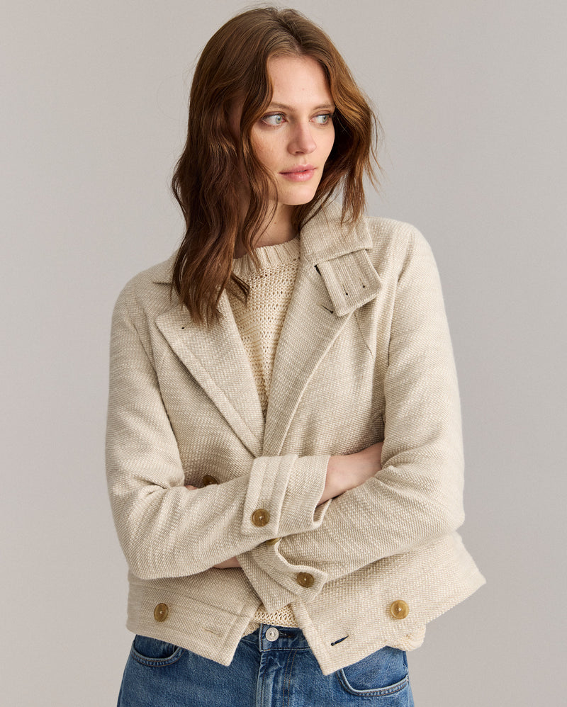 Cropped Spring Bond Peacoat