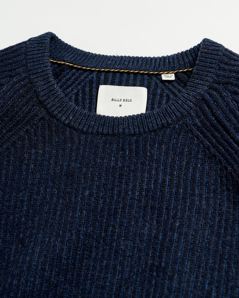 Fisherman Rib Crew | Ultra-Soft Wool Sweater, Warmth and Comfort ...