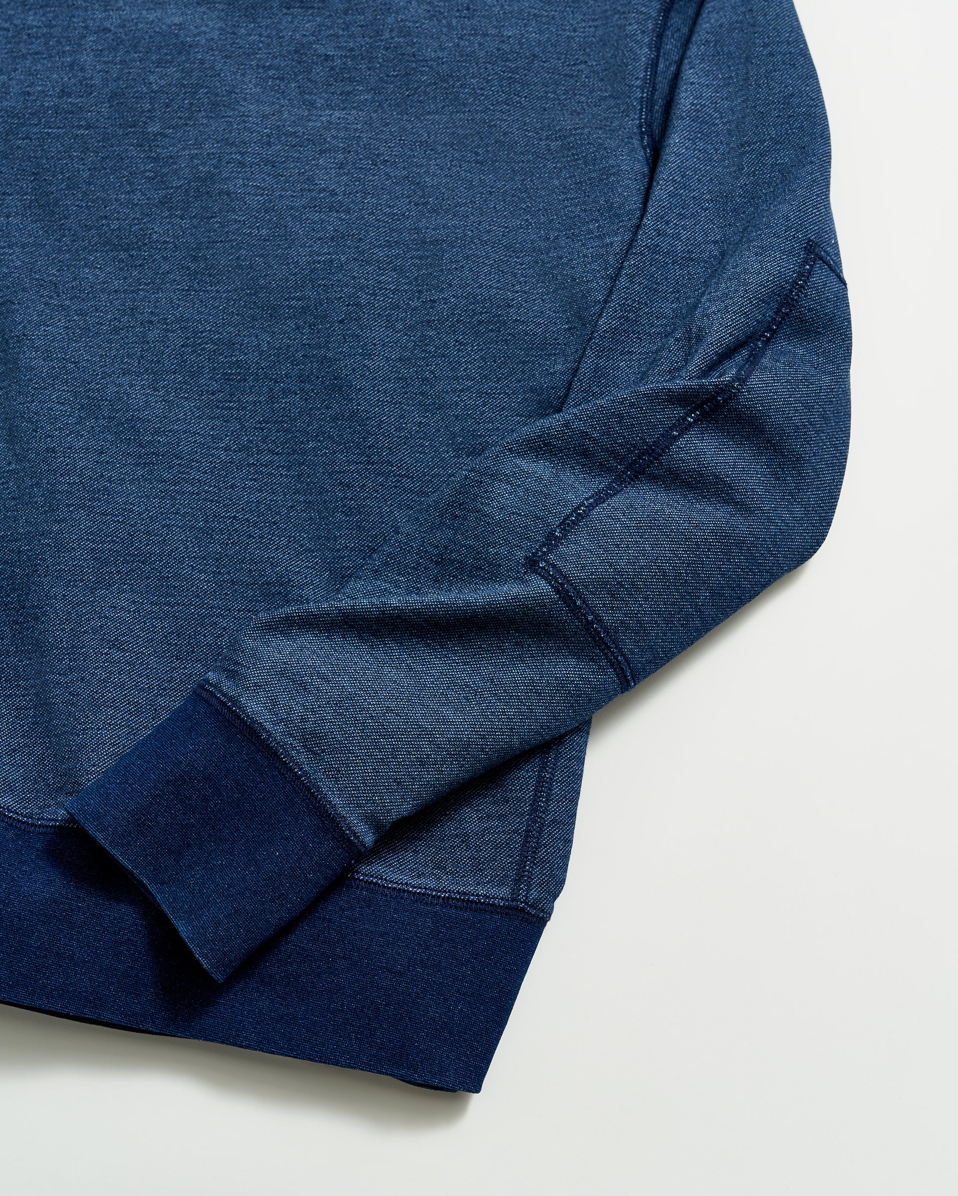 INDIGO TERRY SWEATSHIRT IN DARK INDIGO – Billy Reid