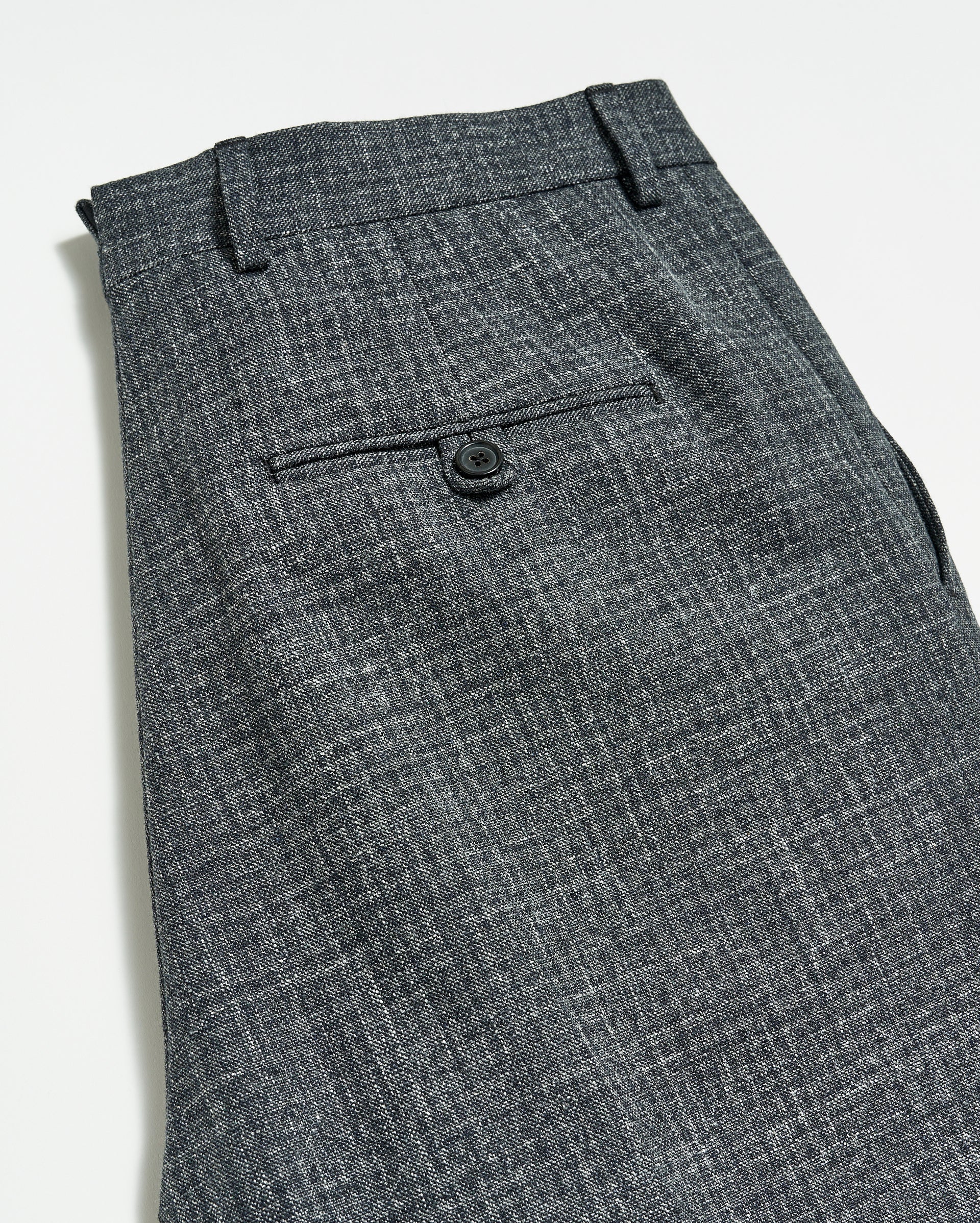 Dress Trouser in Mid-Grey High-Twist | Shop Sid Mashburn