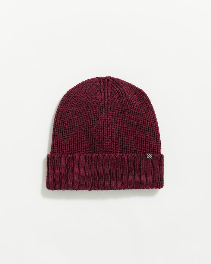 WOOL RIBBON BEANIE