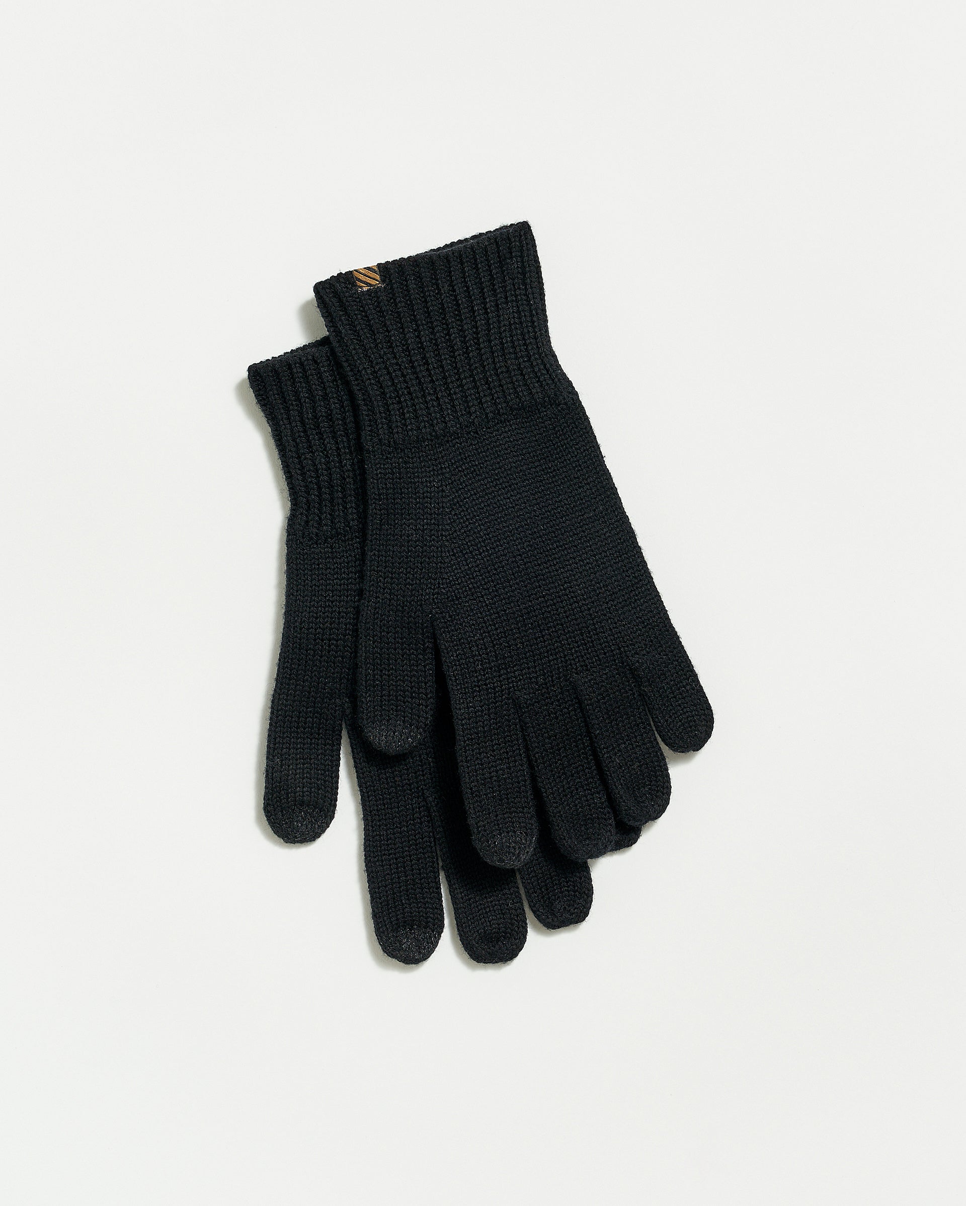 Mens black wool store gloves