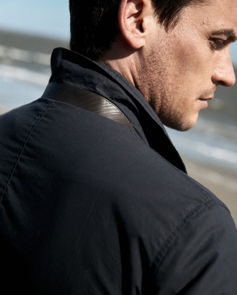 Waxed Bond Peacoat