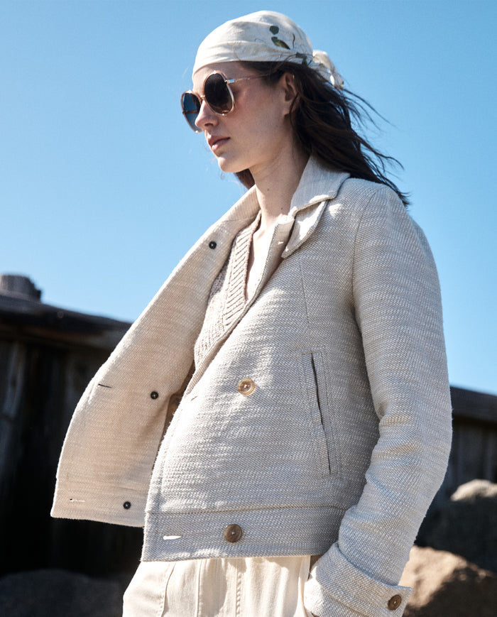 Cropped Spring Bond Peacoat