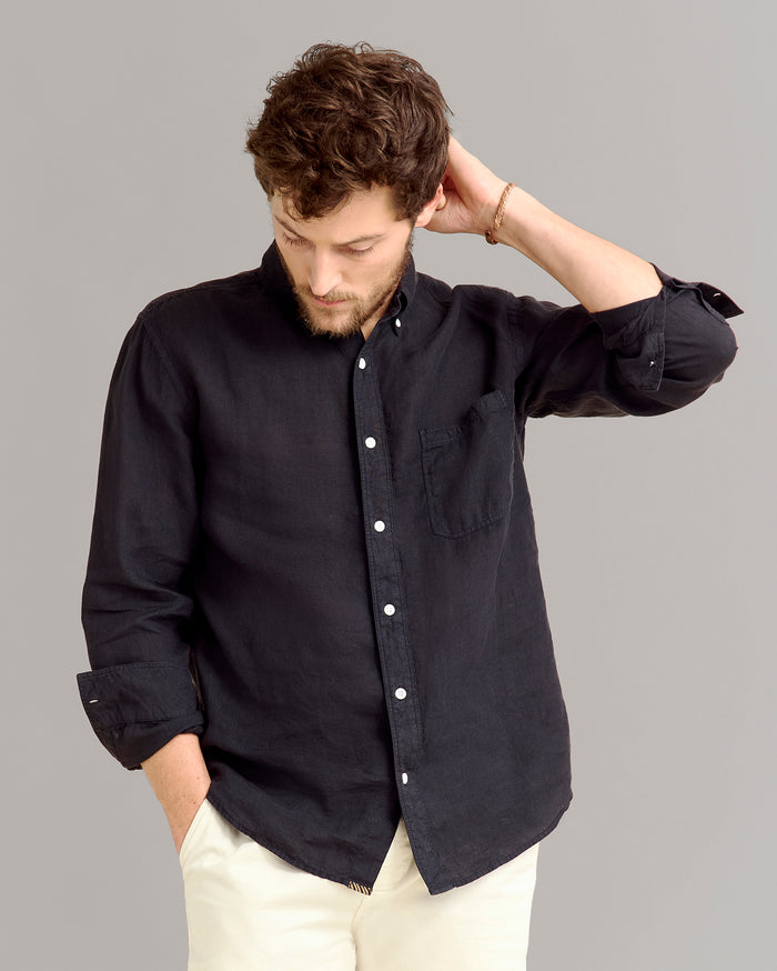 Tuscumbia Linen Shirt Button Down