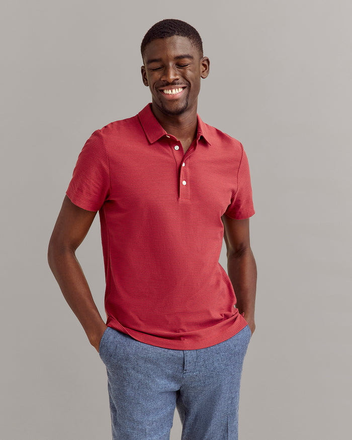 Stripe Pensacola Polo