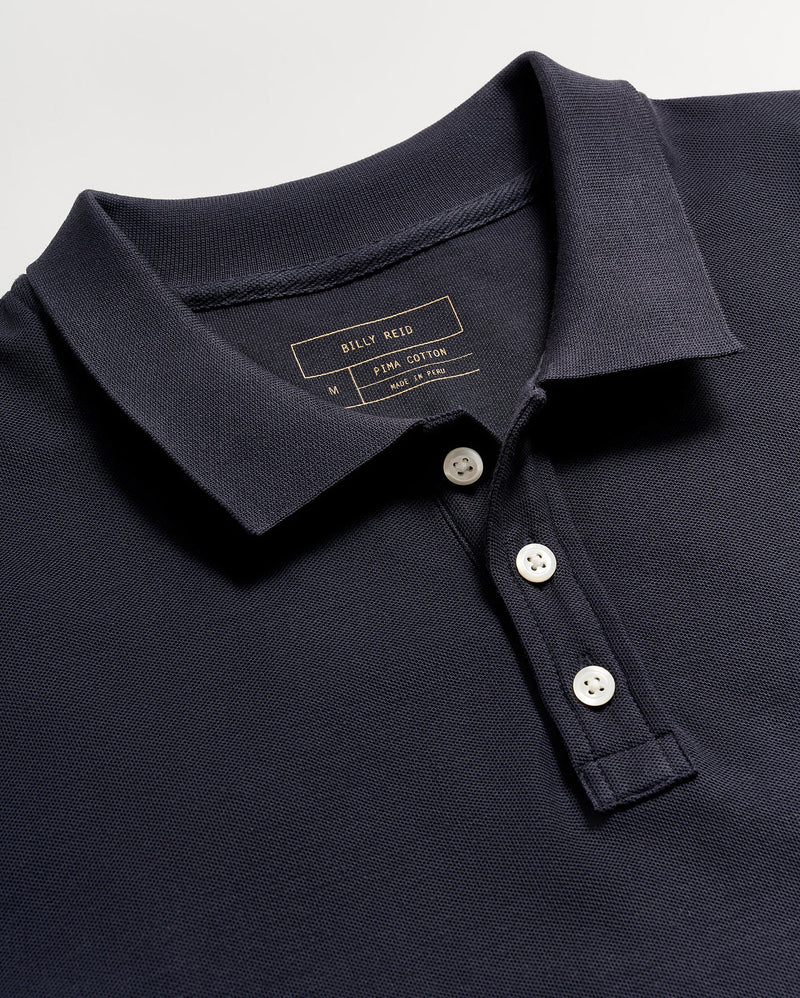 Pique Polo - Navy