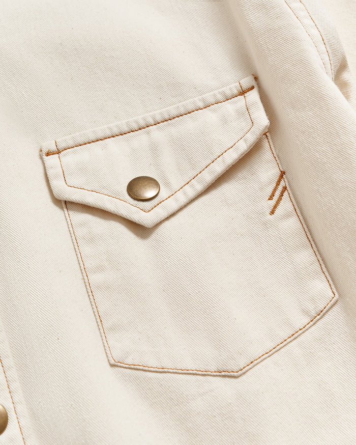 Shoals Twill Shirt in Natural