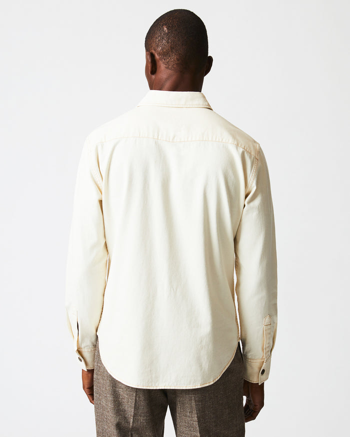 Shoals Twill Shirt in Natural