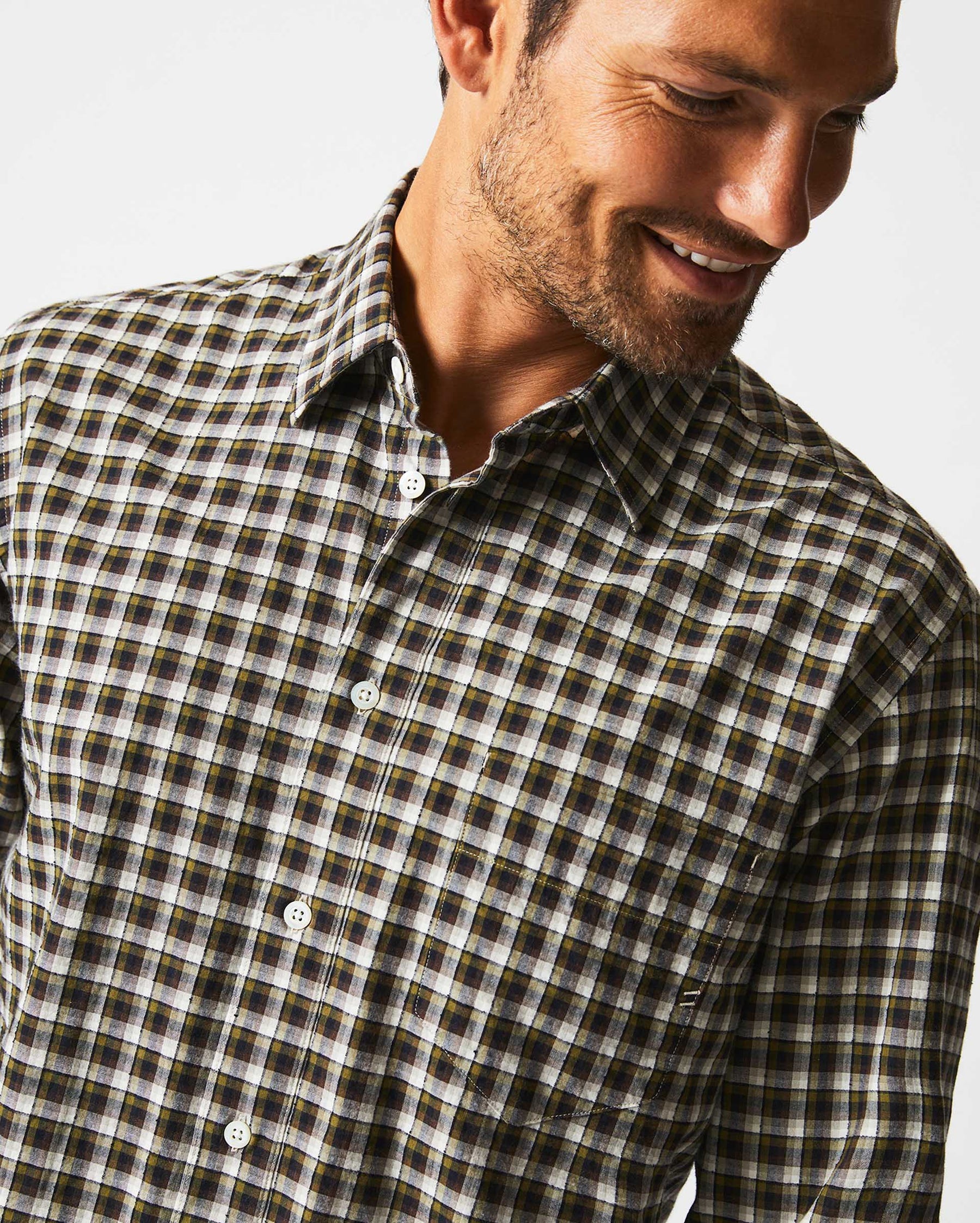 BOUCLE CHECK TUSCUMBIA SHIRT – Billy Reid