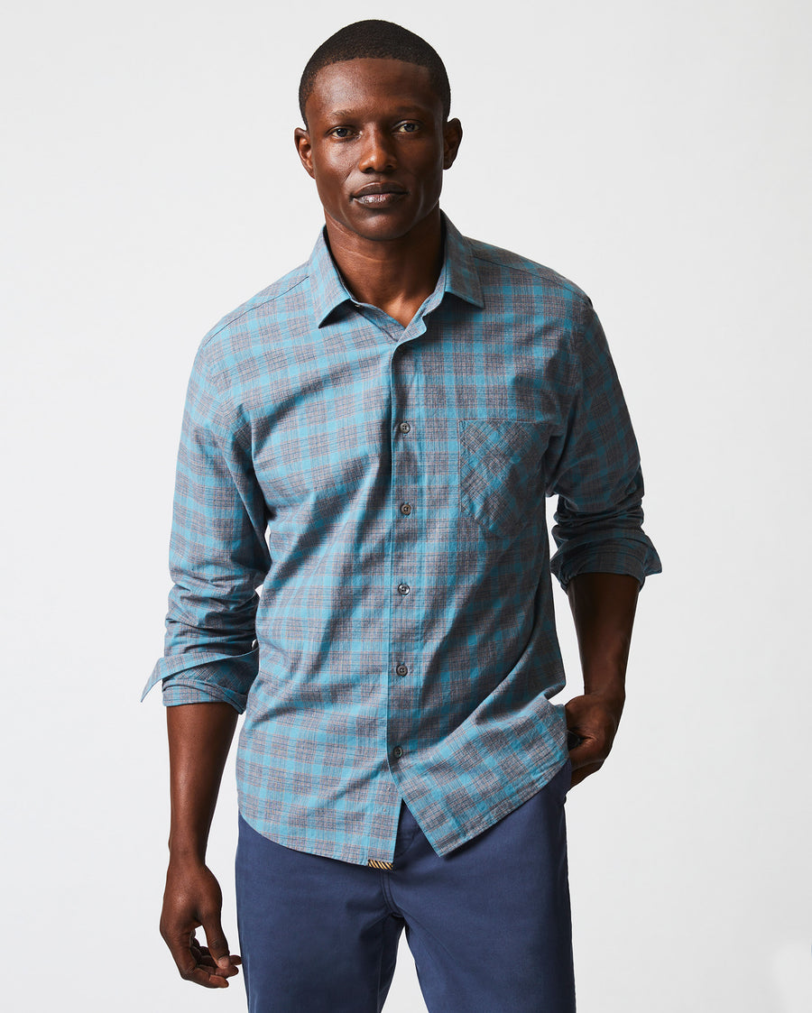 Grid Plaid John T Shirt