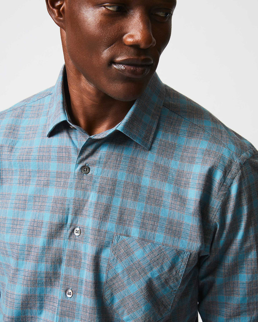 Grid Plaid John T Shirt