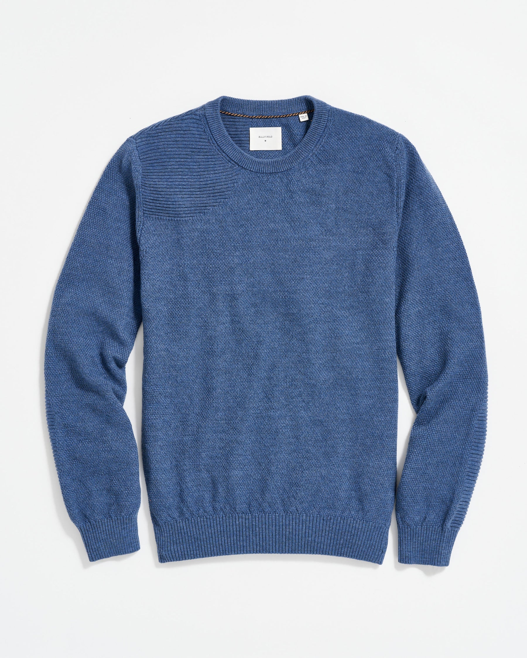 HUNTING SWEATER IN DENIM BLUE Billy Reid