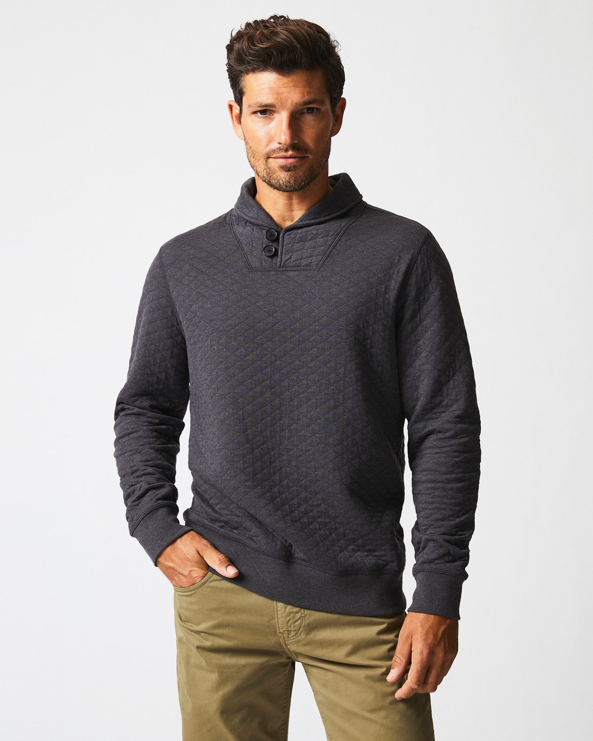 Billy reid shawl collar pullover hotsell