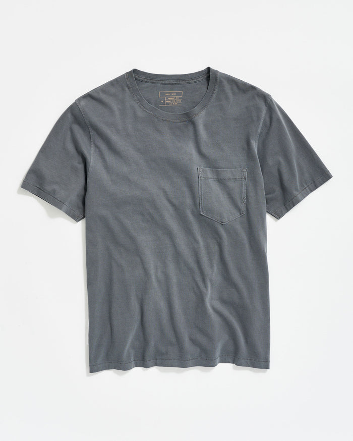 Washed Tee in Black