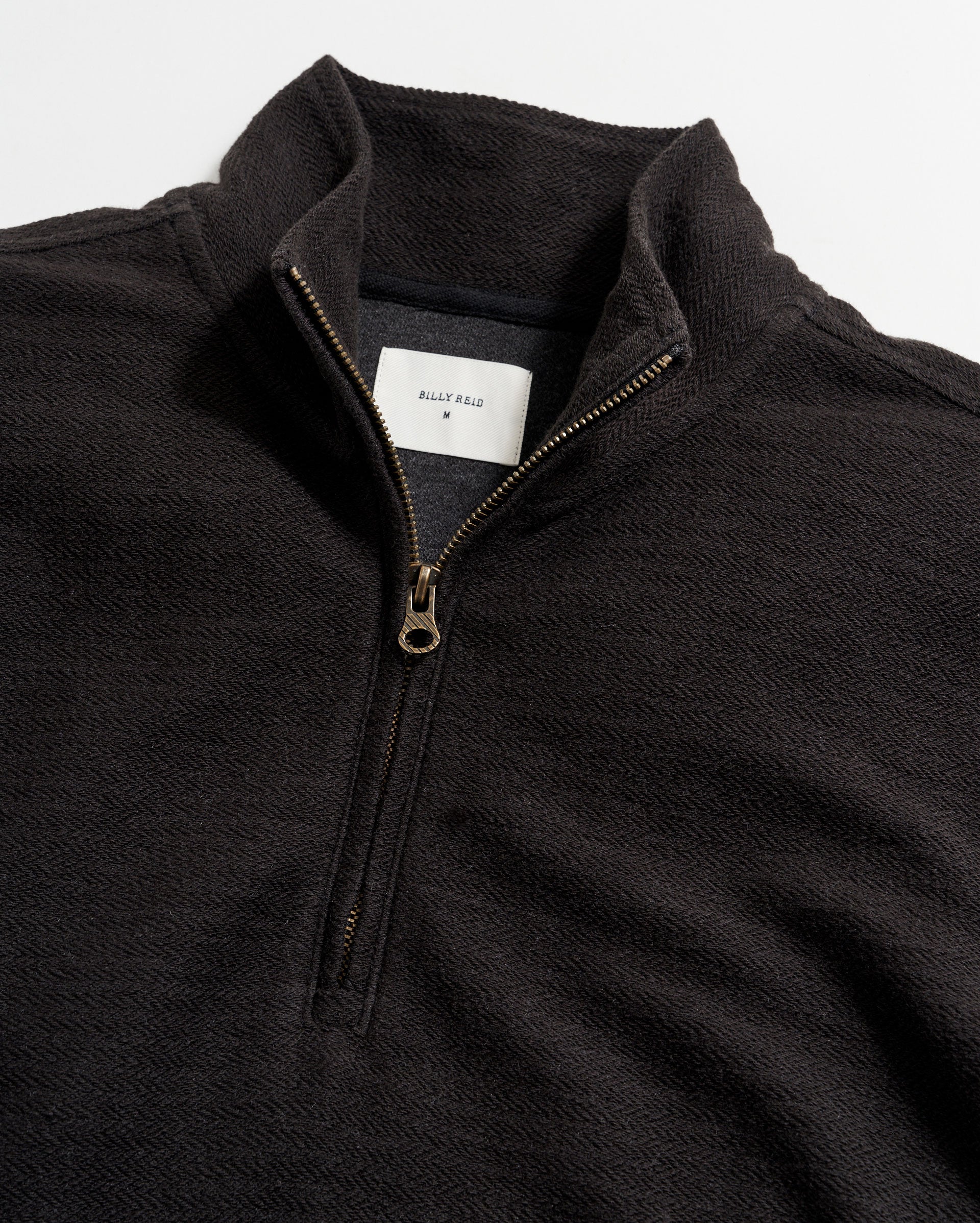 HERRINGBONE HALF ZIP – Billy Reid