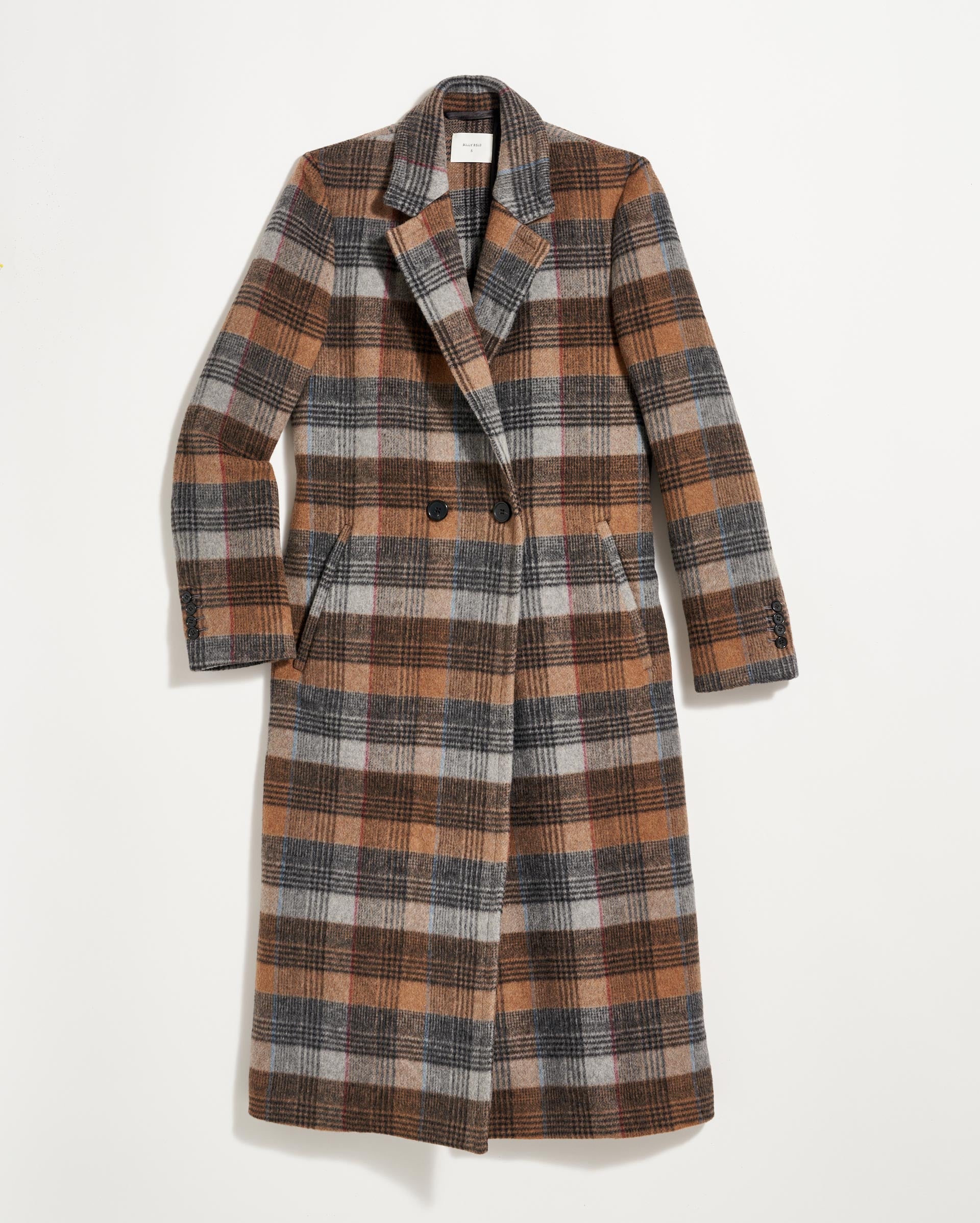 IVES COAT IN BROWN Billy Reid