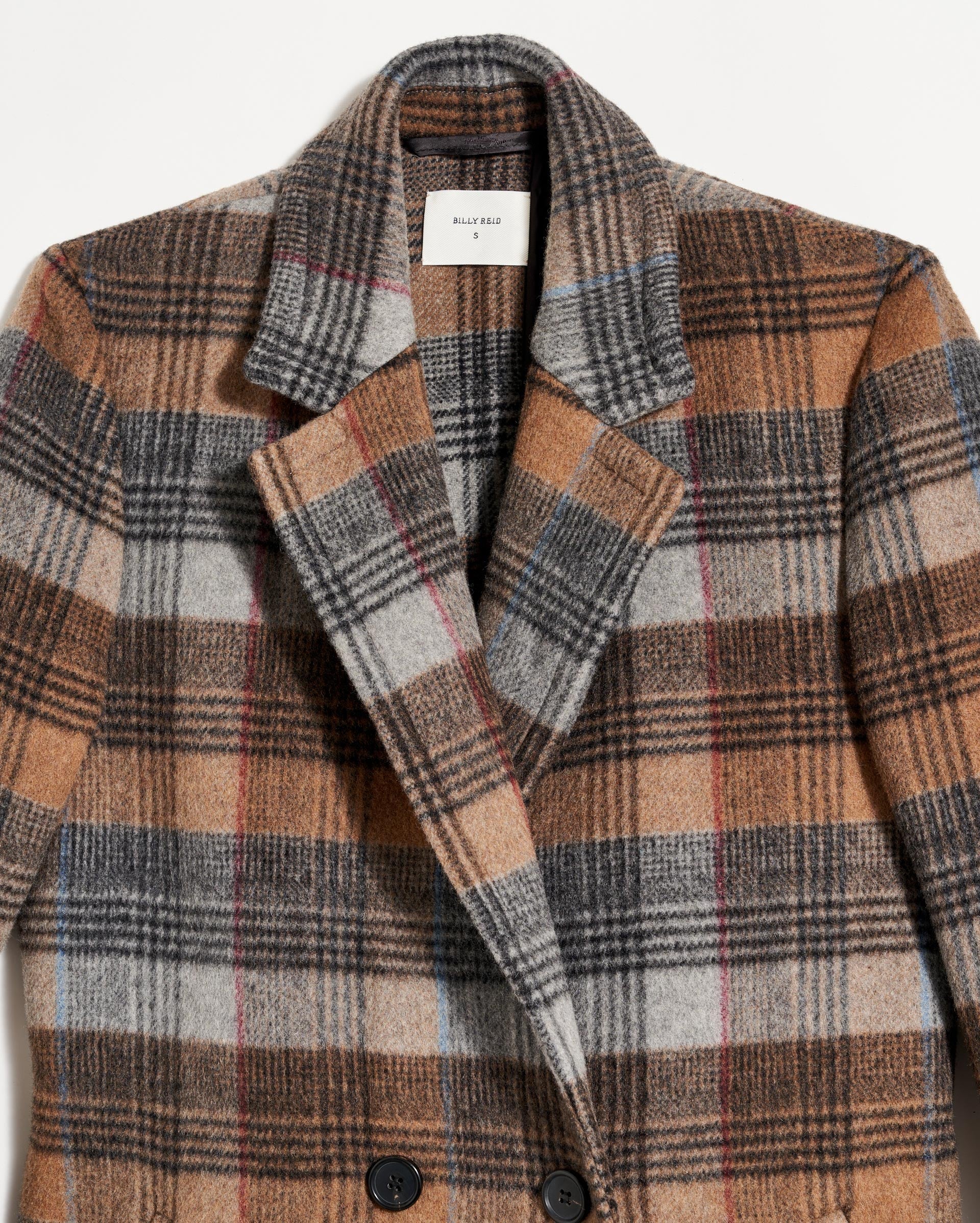 IVES COAT IN BROWN Billy Reid