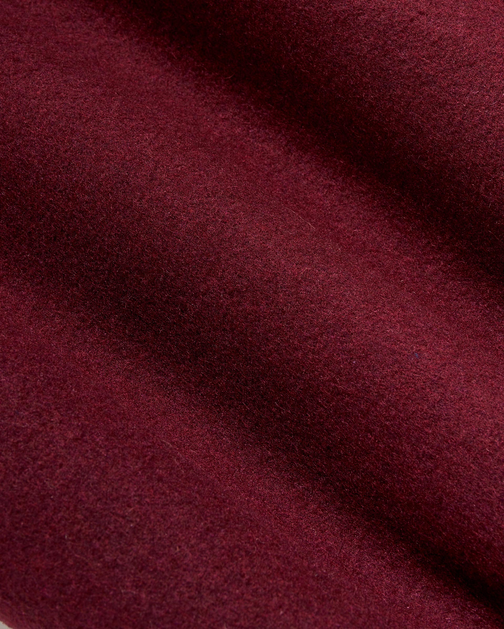 COCOON COAT SOLID IN BURGUNDY Billy Reid