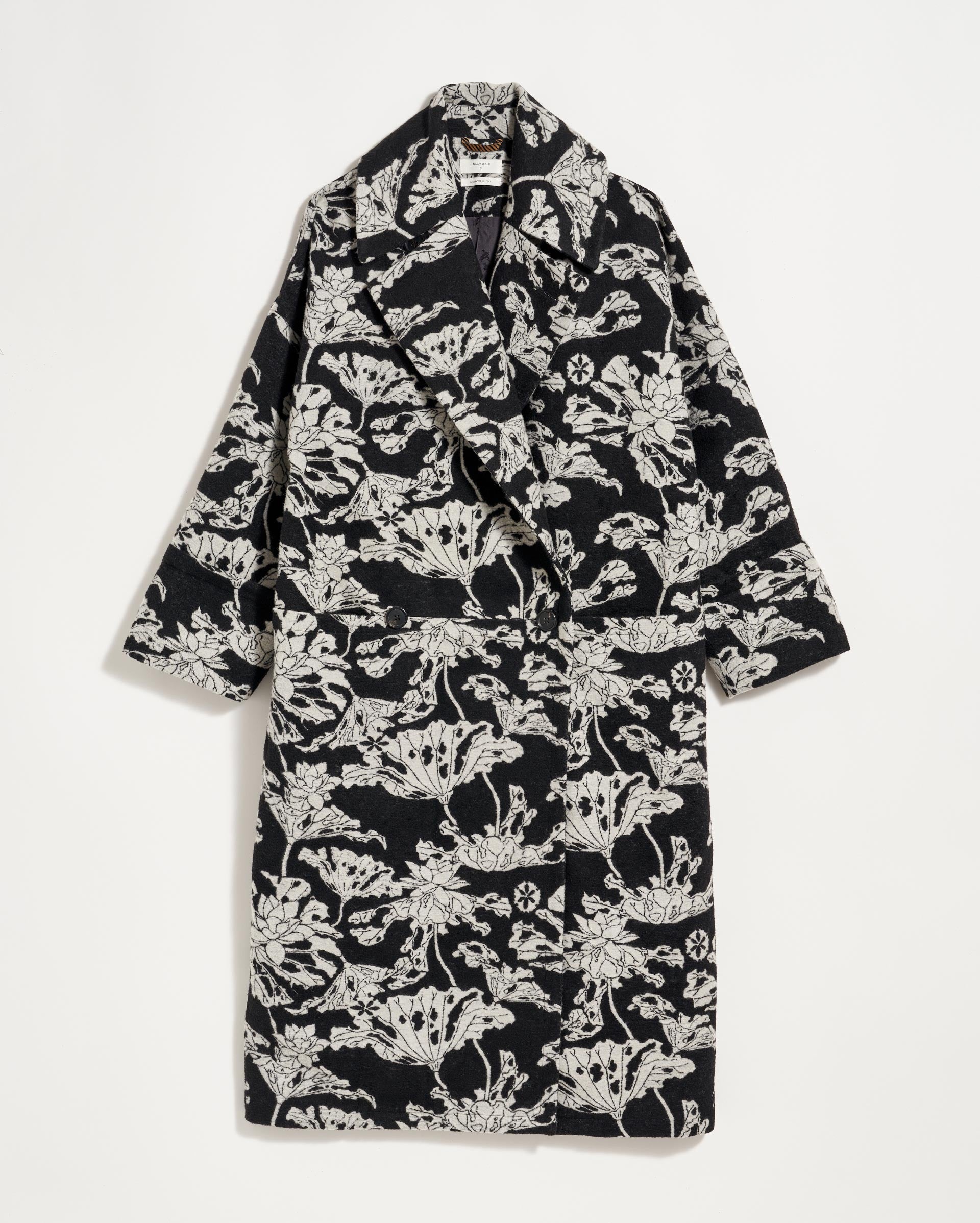 White on sale cocoon coat