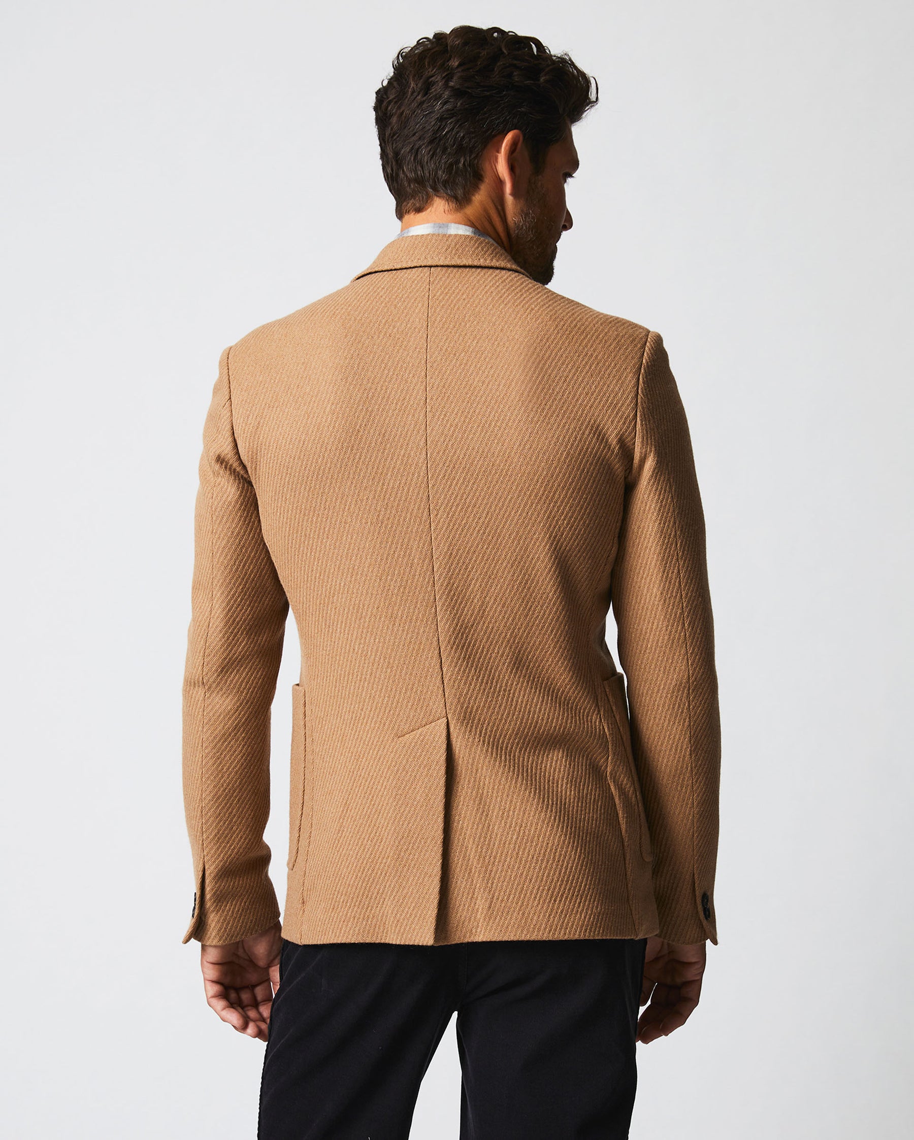 Camel hotsell hair blazer