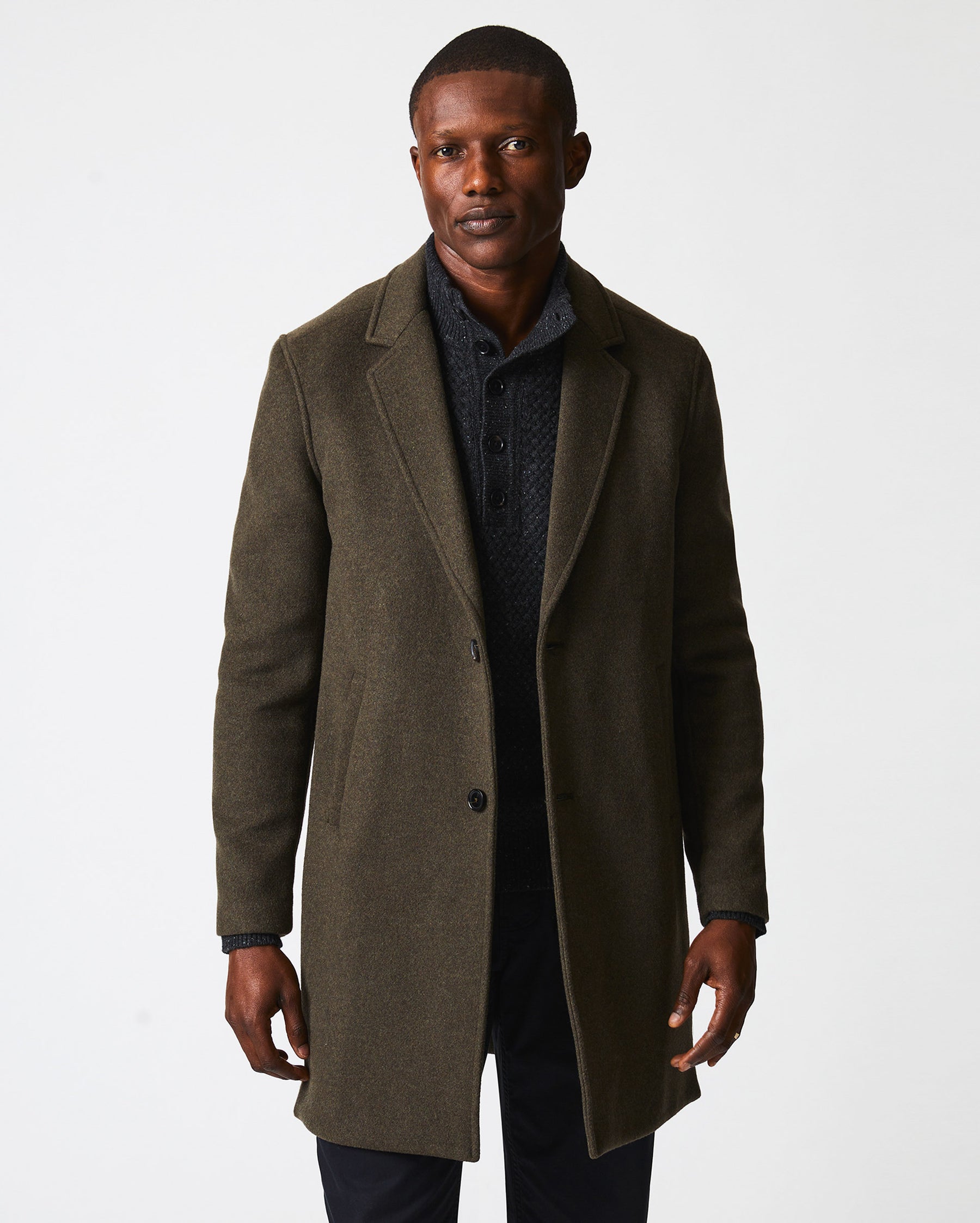 Next wool hot sale coat mens