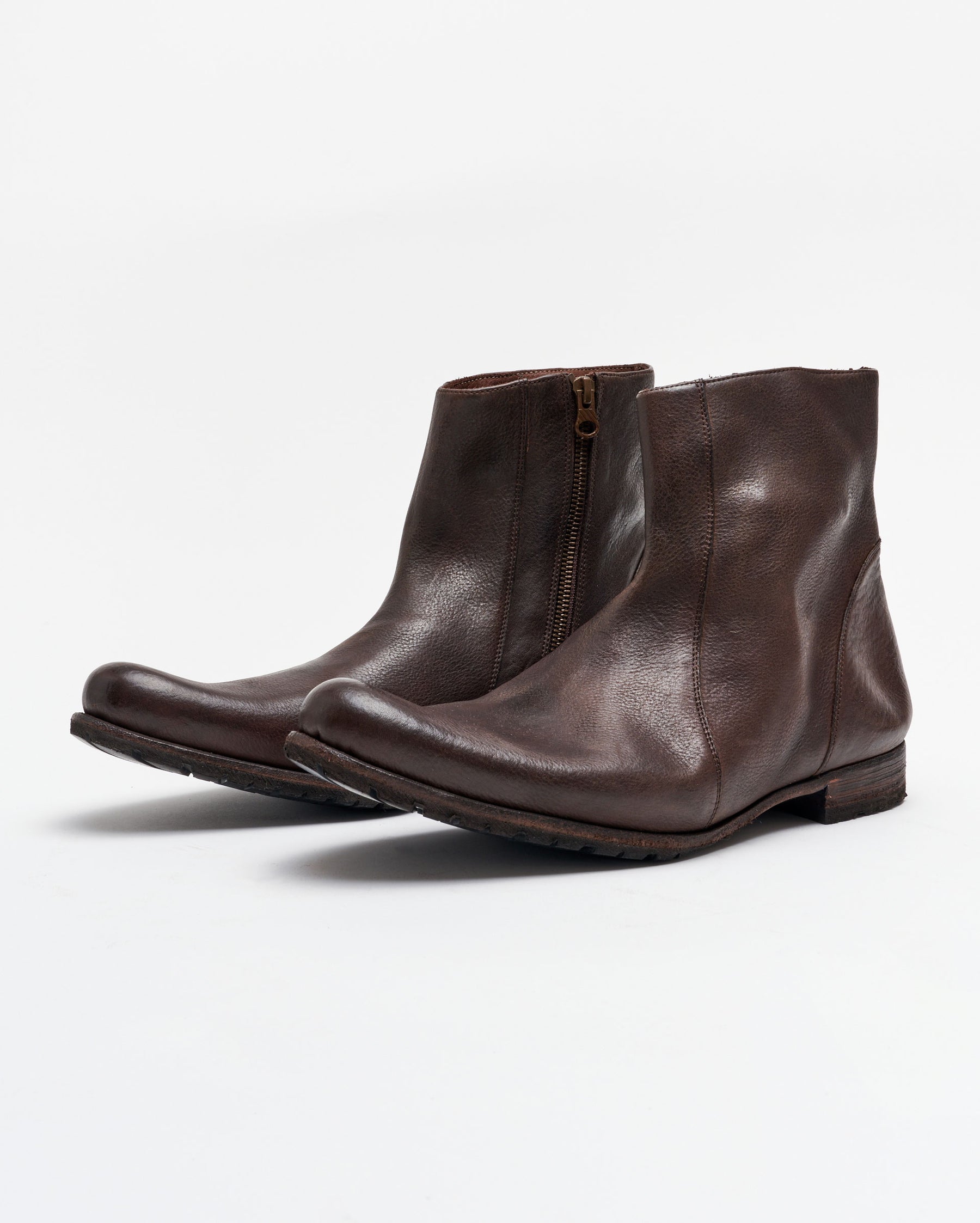 PAGLIA MOTO BOOT IN DARK BROWN Billy Reid