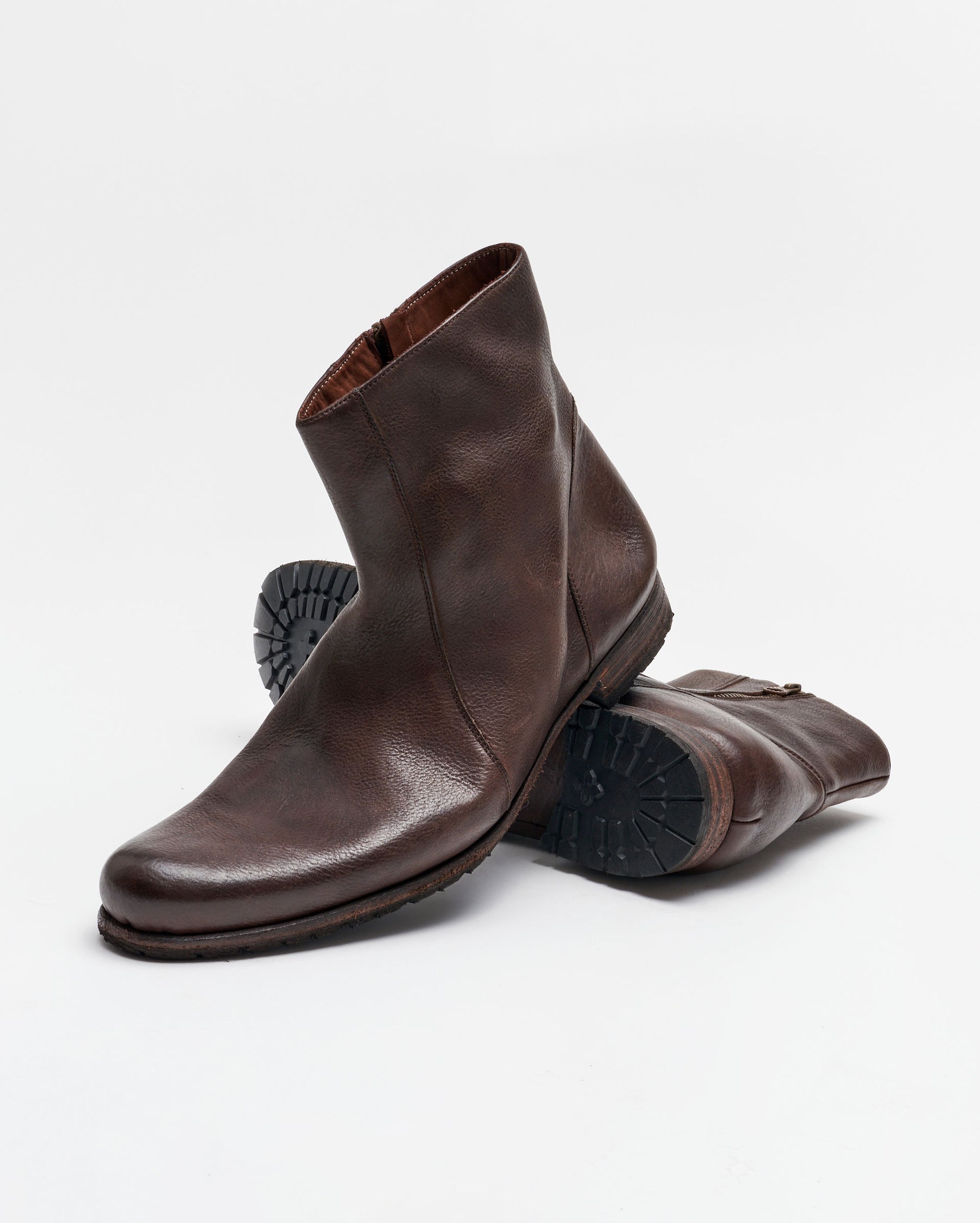 PAGLIA MOTO BOOT IN DARK BROWN Billy Reid