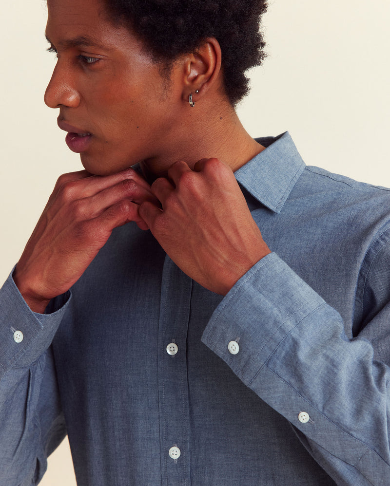 Chambray Holt Dress Shirt