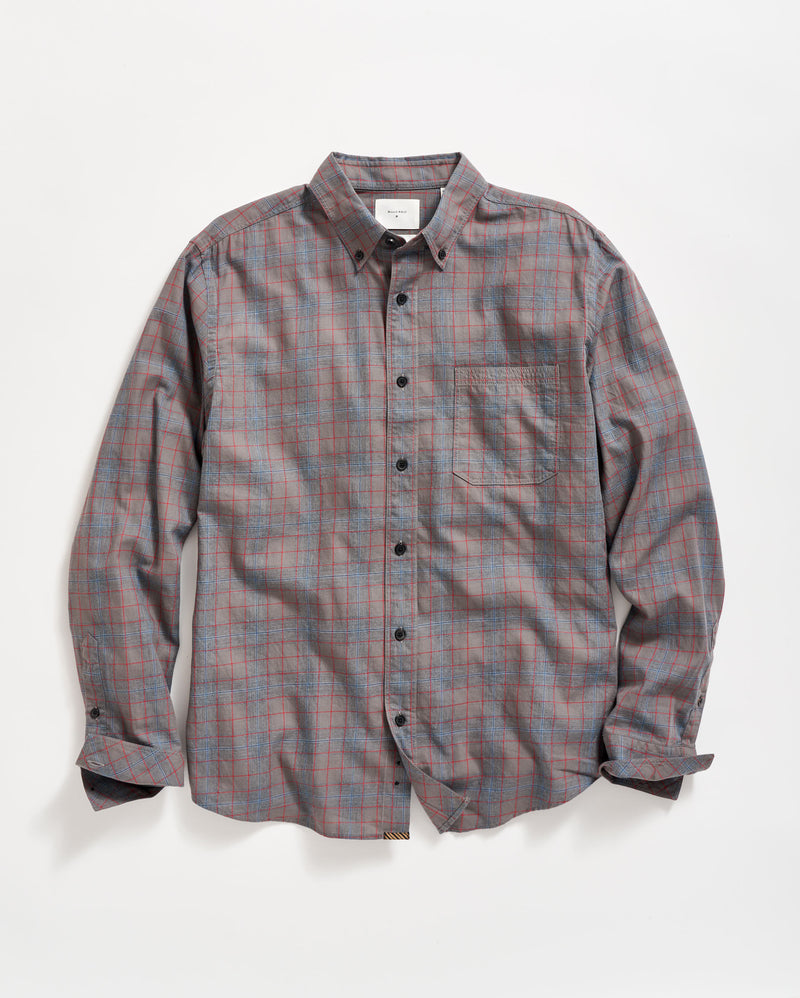 MELANGE PLAID TUSCUMBIA SHIRT BUTTON DOWN