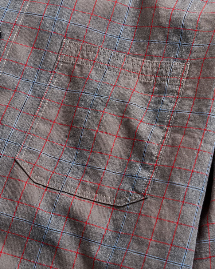 MELANGE PLAID TUSCUMBIA SHIRT BUTTON DOWN