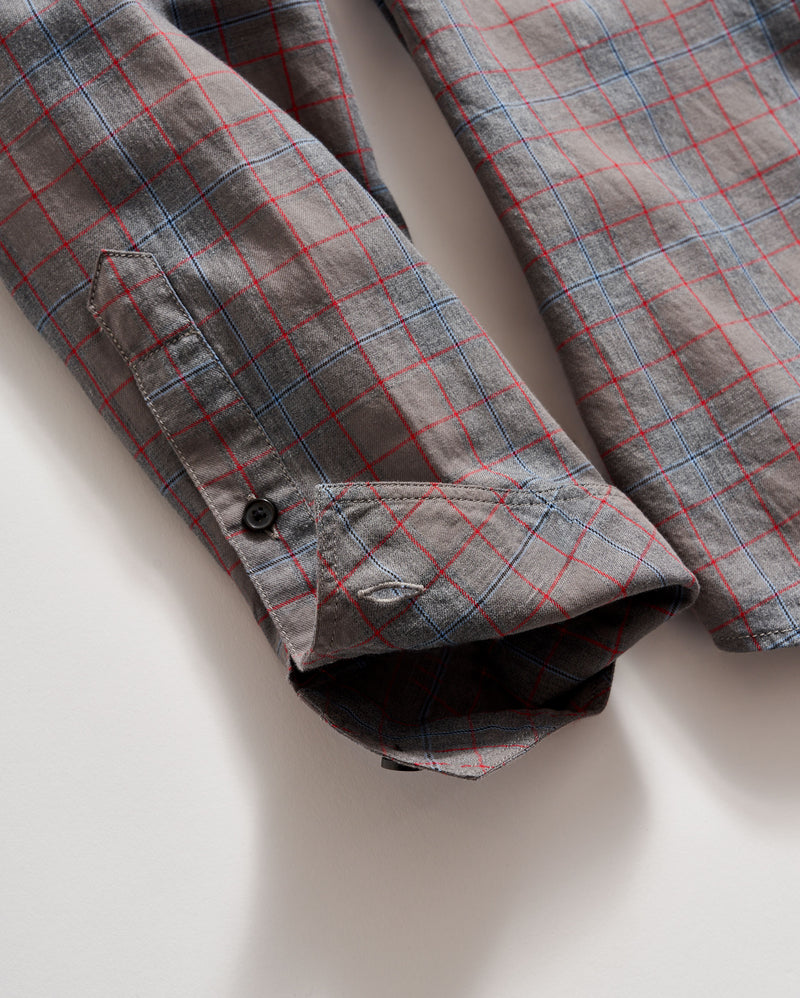 MELANGE PLAID TUSCUMBIA SHIRT BUTTON DOWN