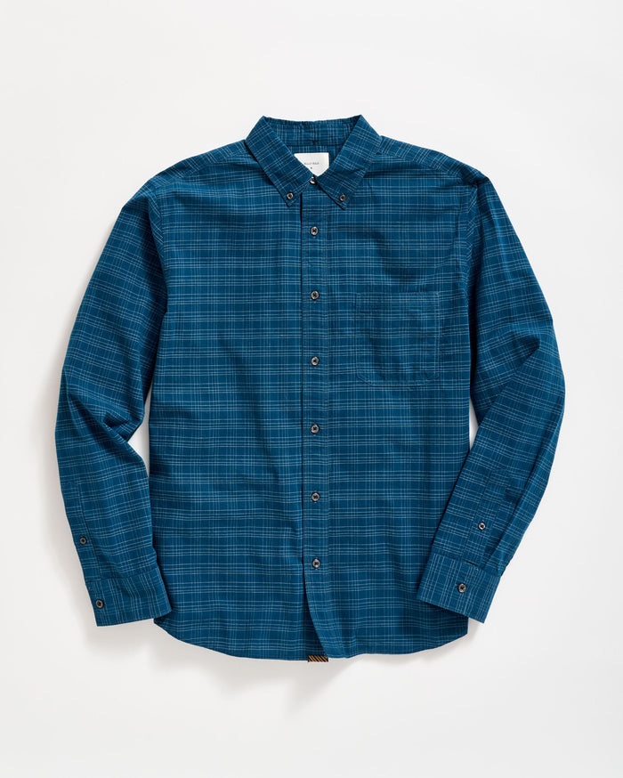 Dobby Line Plaid Tuscumbia Shirt Button Down