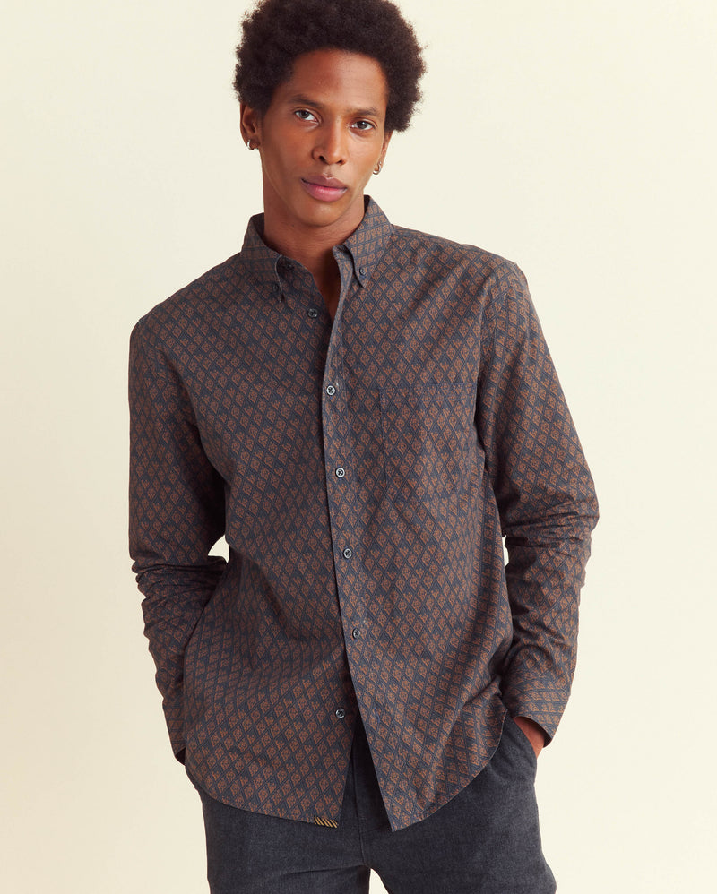 Botanical Diamond Tuscumbia Shirt Button Down