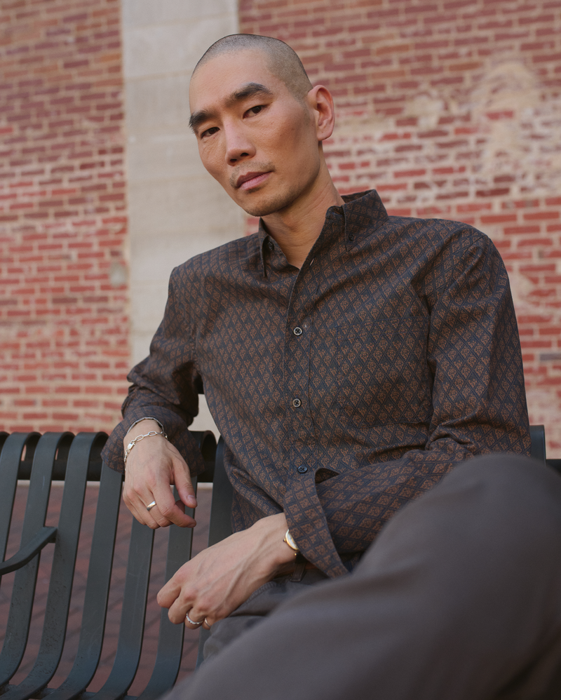 Botanical Diamond Tuscumbia Shirt Button Down