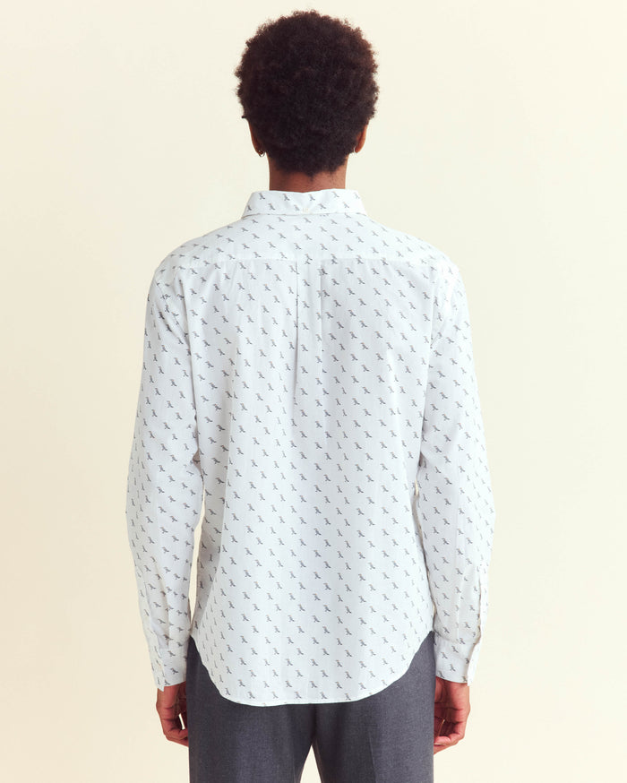 Yellowhammer Tuscumbia Shirt Button Down in White