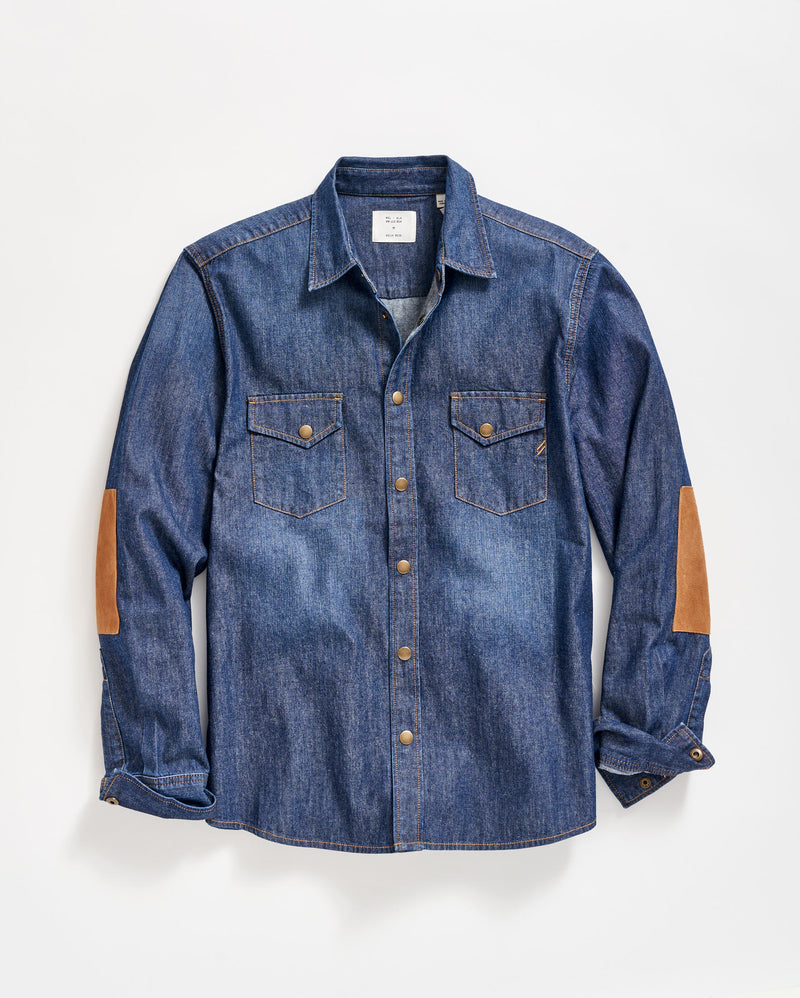 SHOALS DENIM SHIRT ANNIVERSARY EDITION	DARK INDIGO