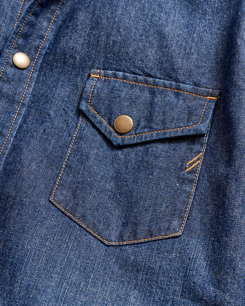 SHOALS DENIM SHIRT ANNIVERSARY EDITION	DARK INDIGO