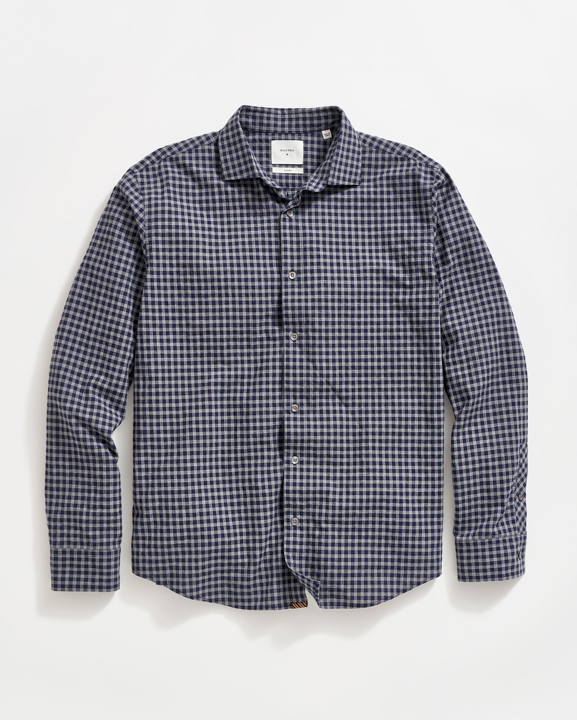 Men's Billy Reid Check good Button Up Shirt (L)