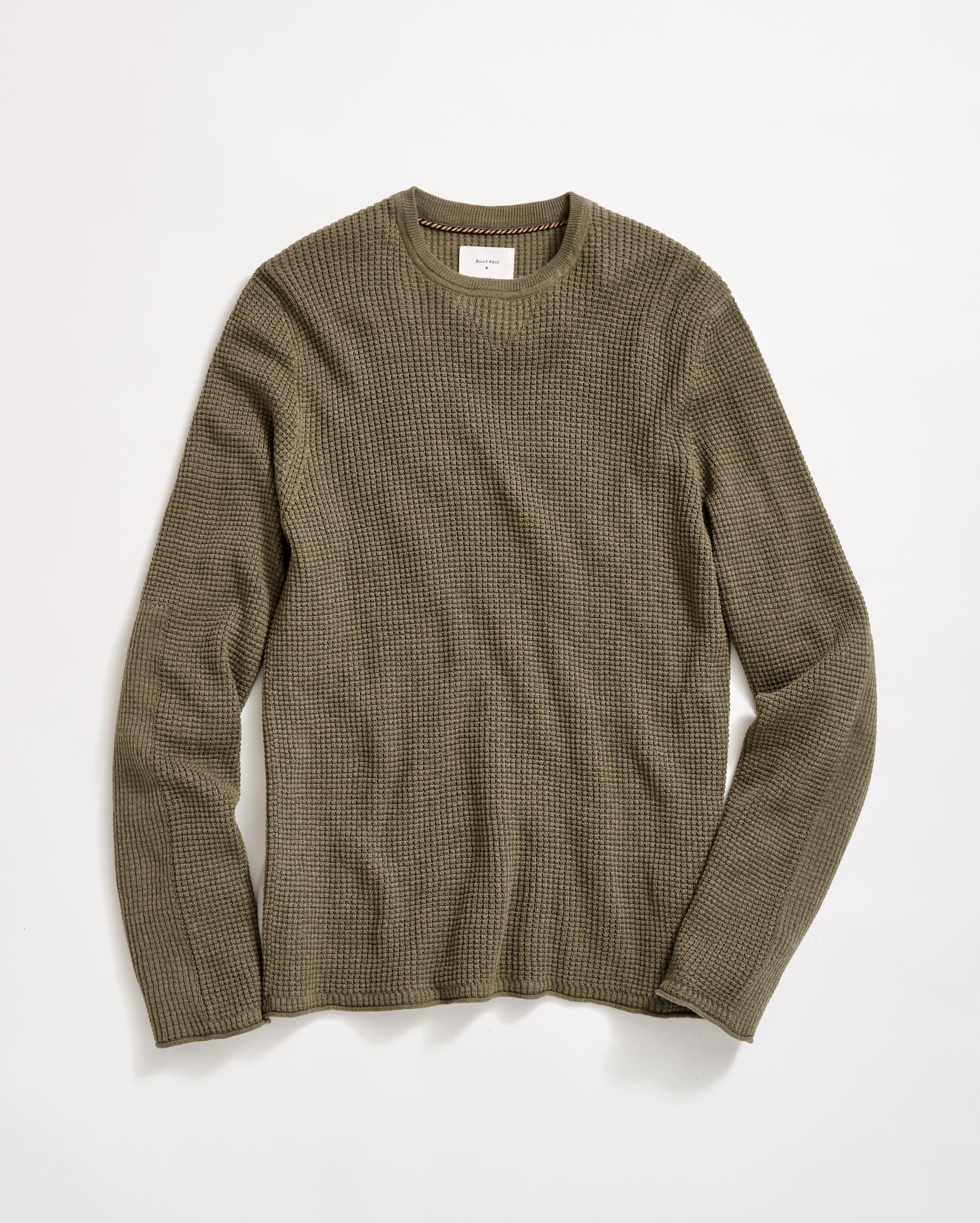 Billy Reid Olive Green V Neck 2024 Sweater