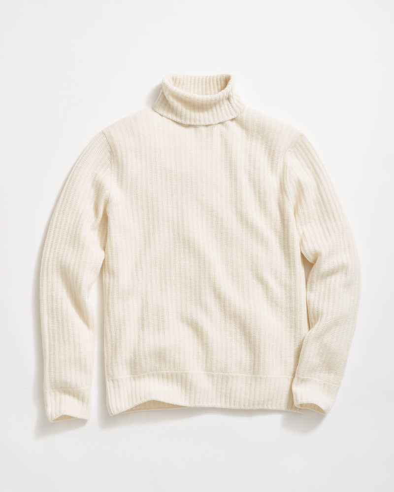 Ronnie Turtleneck in Tinted White