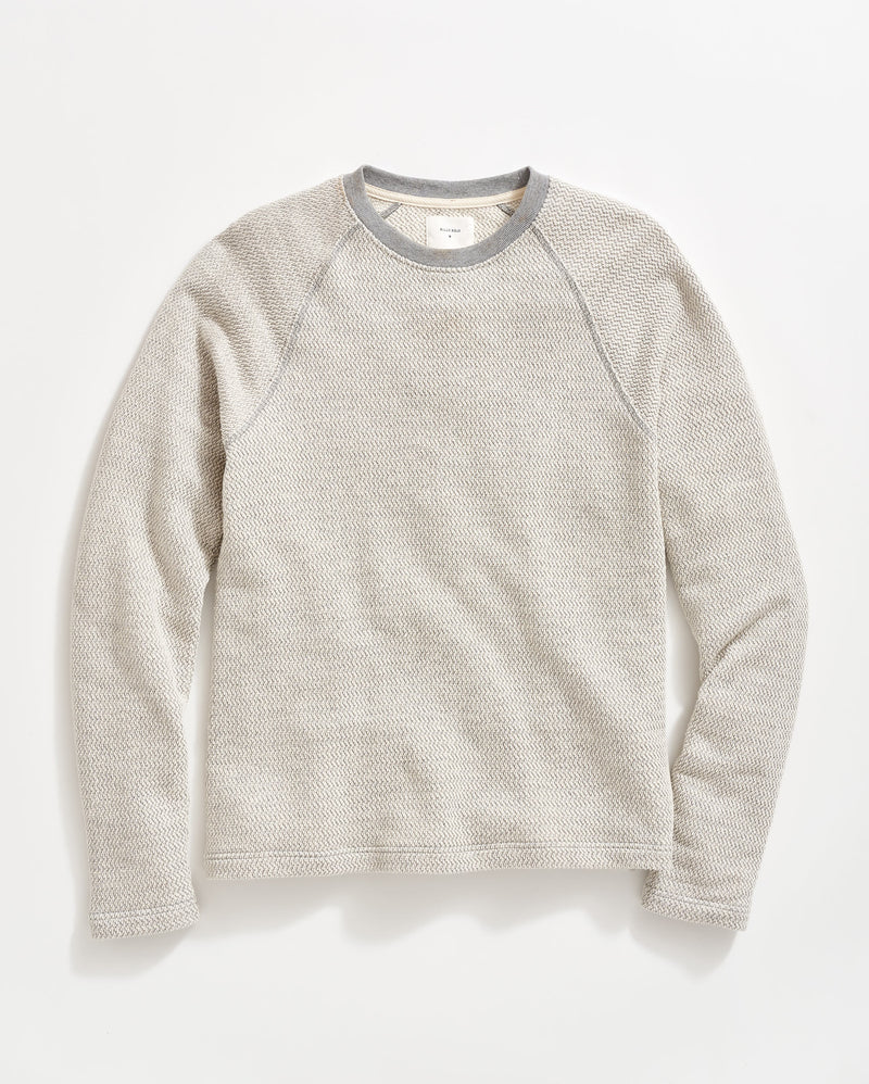 Long Sleeve Tuck Terry Crew