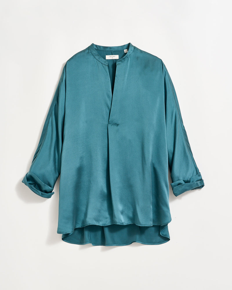 Dolman Sleeve Blouse in Hydro