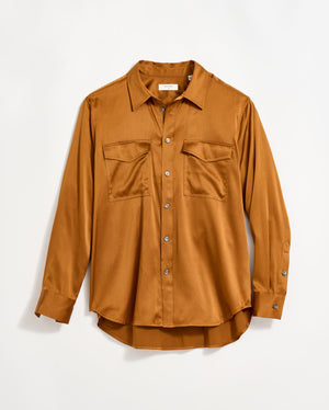 The Utility Shirt in Billy's Brown