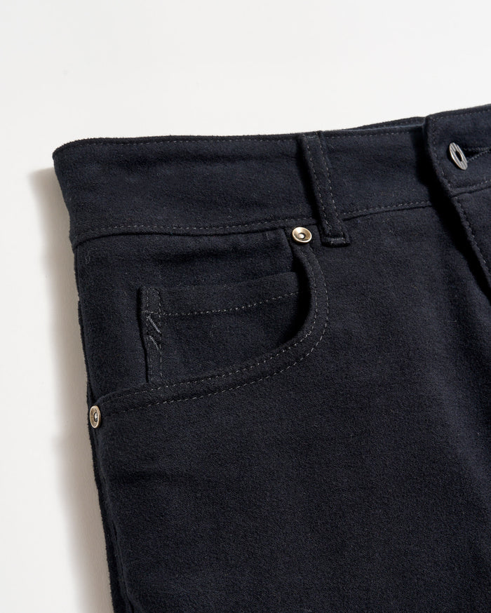 Moleskin Jean in Black